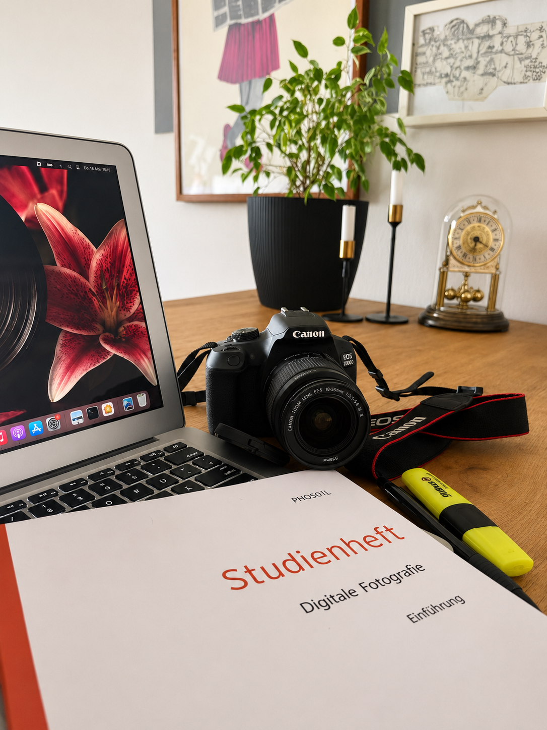 Fotostudium kann beginnen